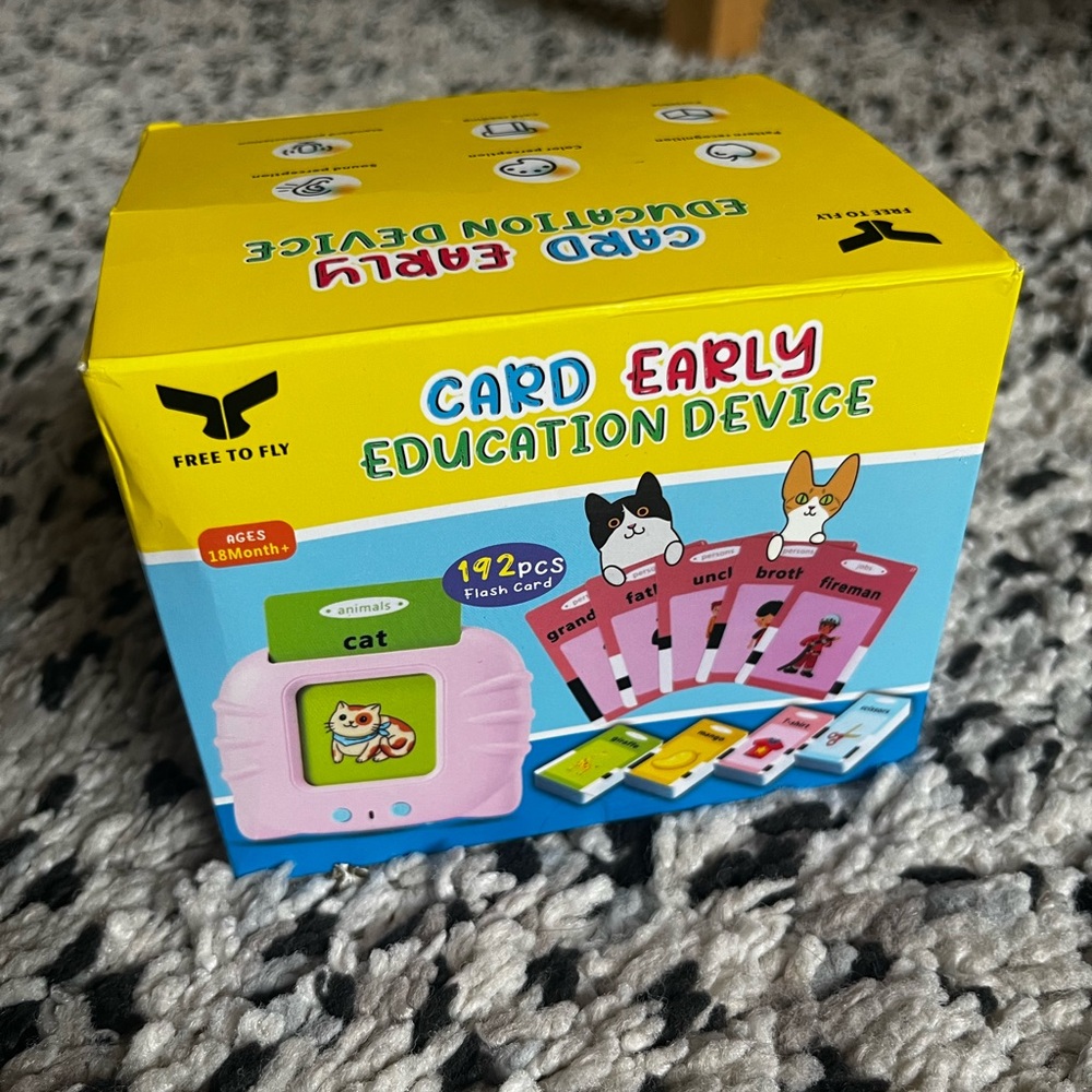 Learning Toy Educational flash cards